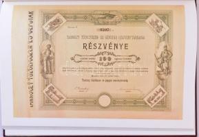 Mátray Kálmán: 100 történelmi értékpapír. Budapest, Kiadó Kft.-"Blanket" GmbH Specimen Ltd...