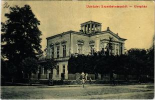 1908 Erzsébetváros, Dumbraveni; Üvegház. W.L. (?) 1827. Scholtez A. kiadása / greenhouse (EK)