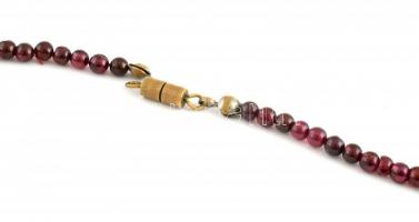 Gránátkövekkel. réz szerelékkel 41 cm