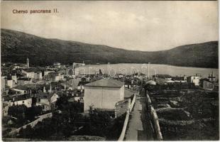 1910 Cres, Cherso; Panorama II.