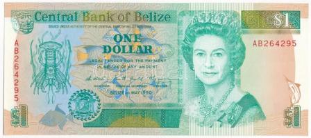 Belize 1990. 1$ AB264295 T:I Belize 1990. 1 Dollar AB264295 C:UNC