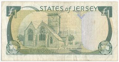 Jersey 1989. 1P T:III 
Jersey 1989. 1 Pound C:F