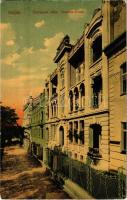 1914 Eszék, Osijek, Essegg; Cavrakovna ulica / Chavrak Gasse / street