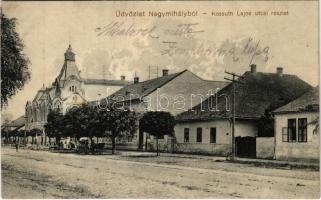 1920 Nagymihály, Michalovce; Kossuth Lajos utca / street