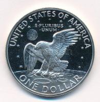 Amerikai Egyesült Államok 1971S 1$ Ag "Eisenhower" tanúsítvánnyal T:PP fo. USA 1971S 1 Dol...