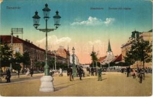 Temesvár, Timisoara; Józsefváros, Scudier tér / Iosefin, square