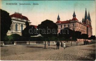 Temesvár, Timisoara; Józsefváros, zárda / Iosefin, nunnery