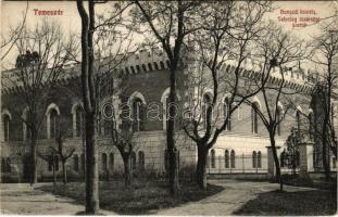1907 Temesvár, Timisoara; Hunyadi kastély, jelenleg tüzérségi szertár / castle, K.u.K. military artillery depot
