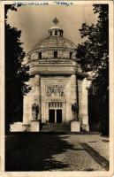 1943 Krasznahorkaváralja, Krásnohorské Podhradie; Andrássy mauzóleum. Fuchs József kiadása / mausoleum (EK)