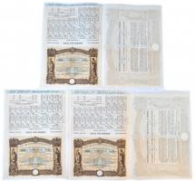 Budapest 1906. "Pesti Hazai Első Takarékpénztár-Egyesület" 100K-ról szóló nyereménykötvény...