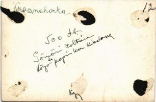 Krasznahorkaváralja, Krásnohorské Podhradie; vár. Gömöri kiadása / Hrad Krásna Horka / castle (non P...