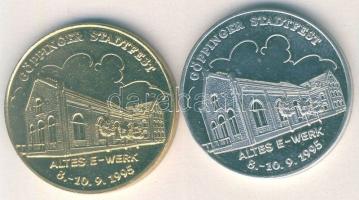 NSZK 1995. "Göppingeni fesztivál-E-Werk" ffém + aranyozott változat T:BU