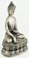 Buddha. Fém, dekoratív vésetekkel, jelzés nélkül. m: 19 cm