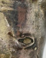 Ezüst (Ag) Oroszlán. Töltött. jelzett, bruttó: 15g, m:3,5 cm