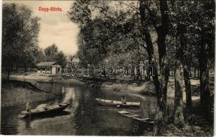 1912 Nagykőrös, folyópart (fl)
