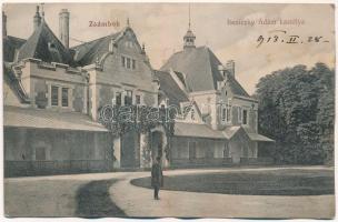 1913 Zsámbok, Beniczky Ádám kastélya. Salgó Dezső kiadása (fl)