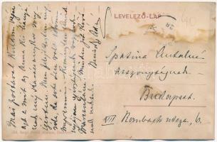 1913 Zsámbok, Beniczky Ádám kastélya. Salgó Dezső kiadása (fl)