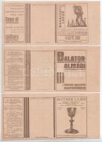 ~1930-1940. "M. Kir. Postatakarékpénztár - Befizetési lap" 3db, kitöltött és kitöltetlen i...