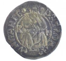 1504K-H Denár Ag "II. Ulászló" veretkettőződés (0,58g) T:2- Hungary 1504K-H Denar Ag &quot...