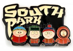 South Park feliratú fém övcsat, kopott, 6,5x11cm