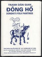 Dong Hos Folk paintings. 10 db üdvözlőlap