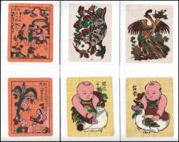 Dong Ho's Folk paintings. 10 db üdvözlőlap