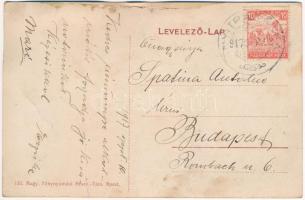 1917 Nyitraivánka, Nyitra-Ivánka, Ivanka pri Nitre; Kunz nyaraló / villa (EK)