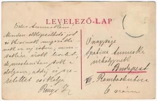 Nagyappony, Appony, Oponice; Gróf Apponyi Gyula kastélya, m. kir. postahivatal / castle, post office...