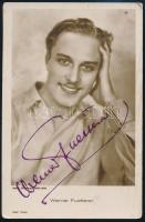 Werner Fuetterer színész aláírt fotólap / autograph signature of German actor