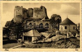 1939 Léva, Levice; vár / Hrad / castle ruins (EK)