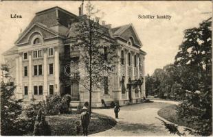 1907 Léva, Levice; Schöller kastély / castle