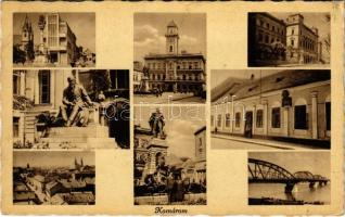 1942 Komárom, Komárno; mozaiklap / multi-view postcard (EK)