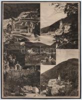 cca 1930 Lillafüred fotója, nyomat, papír kartonon, 26x21 cm