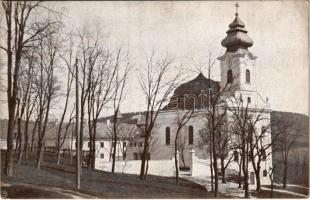 1916 Máriabesnyő (Gödöllő), Kegyhely-templom és kapucinus zárda