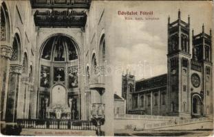 1914 Fót, Római katolikus templom, belső (EK)