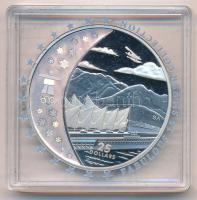 Kanada 2008. 25$ Ag A vancouveri Olimpia helyszíne hologramos, kapszulában T:PP Canada 2008. 25 Dollars Ag Home of Vancouver Olympic Games holographic, in capsule C:PP Krause KM#818
