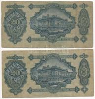 1930. 20P (2x) T:III,III- Adamo P11