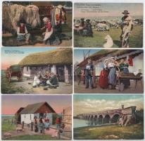Hortobágy - 10 db régi képeslap / 10 pre-1945 postcards