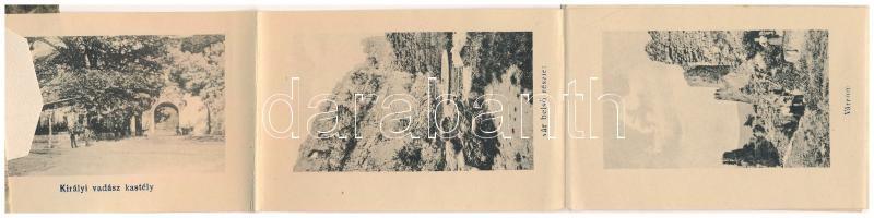 Visegrád, Salamon torony. leporellolap 10 képpel (EK)