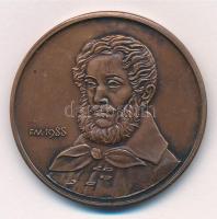 Fritz Mihály (1947-) 1988. "75 éves a debreceni Kossuth Lajos Tudományegyetem" kétoldalas ...