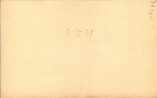 Rövid hajú meztelen erotikus hölgy / Short hair erotic nude lady. J. Mandel 276. A.N. (non PC)