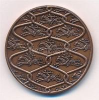 Fritz Mihály (1947-) 1996. "MÉE Budapest - A honfoglalás napja " Br emlékérem (42,5mm) T:1...