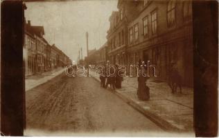 1908 Galati, Galac, Galatz; street, shop of I. Thomassen. photo (EK)