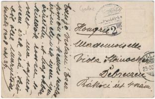 1908 Galati, Galac, Galatz; street, shop of I. Thomassen. photo (EK)