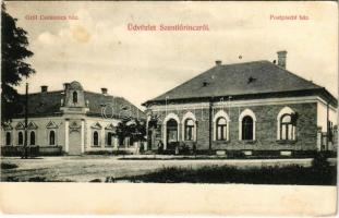 1928 Budapest XVIII. Pestszentlőrinc, Pusztaszentlőrinc, Szentlőrinc; Gróf Csekonics ház, Postpischl ház. Fischhof Henrik kiadása