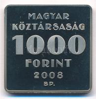 2008. 1000Ft Cu-Ni "Telefonhírmondó - Puskás Tivadar" kapszulában T:PP fo. Adamo EM216