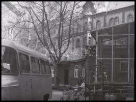 cca 1970 Budapest, SOTE klinika, 3 db diapozitív, 3,5×3,5 cm