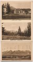 Tátra, Vysoké Tatry; képeslapfüzet 24 képeslappal. Kriván kiadása, tokban / postcard booklet with 24...