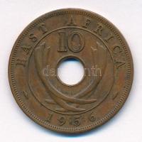 Brit Kelet-Afrika 1956. 10c Br "II. Erzsébet" T:2,2-
British East Africa 1956. 10 Cents B...
