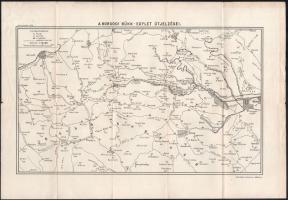 1925 A Borsodi Bükk-egylet útjelzései, M. kir. állami térképészet, 29×41 cm